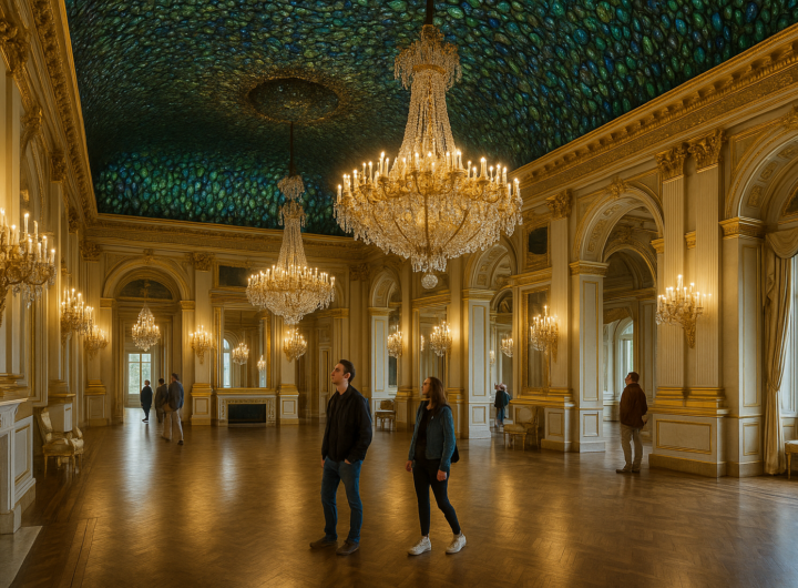 Il Palazzo Reale di Bruxelles riapre: il celebre soffitto di scarabei di Jan Fabre torna visitabile