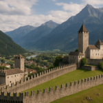 Castelli medievali europei: Montebello in Ticino, Sargans in Svizzera e fortezze storiche