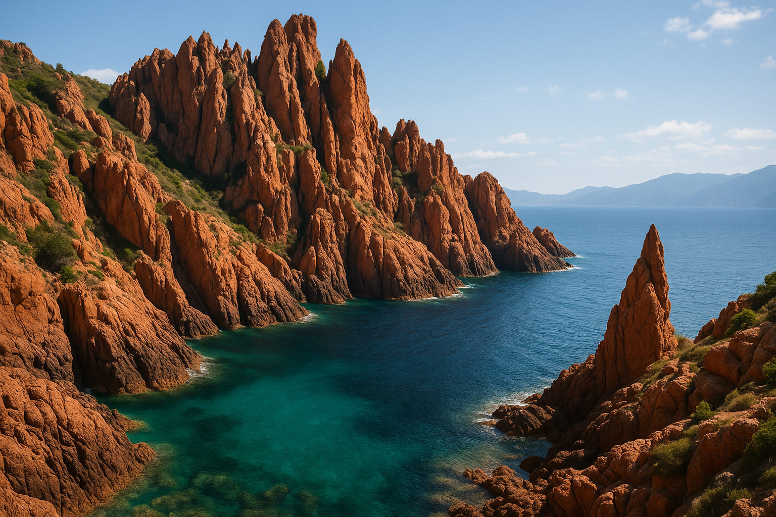 I Calanchi di Piana: il giardino di pietra della Corsica con falesie rosse e una delle strade panoramiche più spettacola