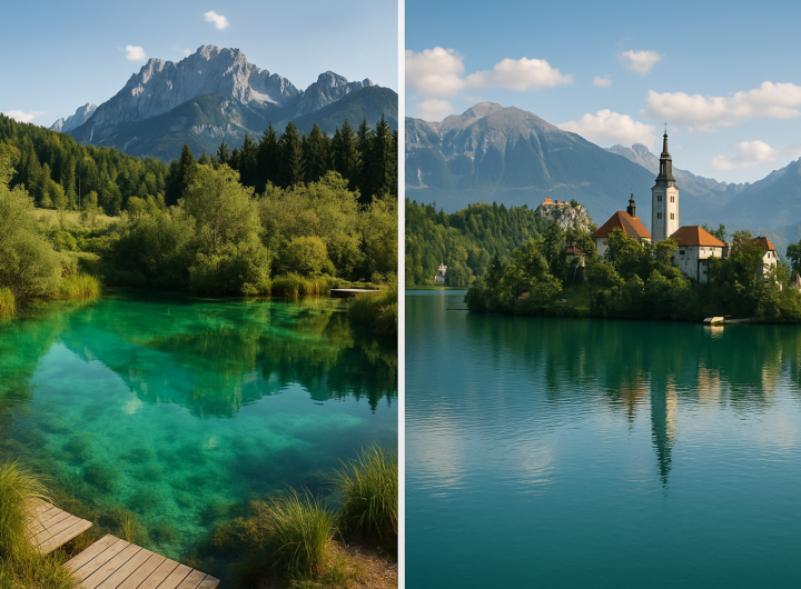 Laghi alpini incantati: Zelenci in Slovenia e Herrenchiemsee in Baviera, due gioielli d'acqua cristallina