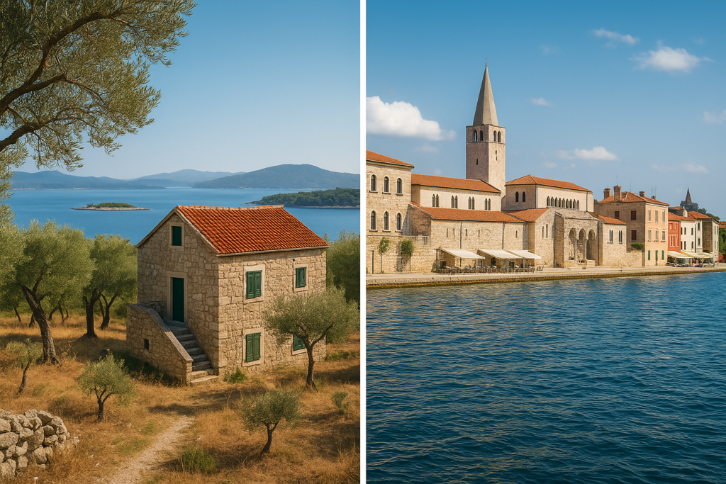 Borghi e isole dalmate emergenti: Šolta e Poreč, tra letteratura, olive nere e mosaici romani
