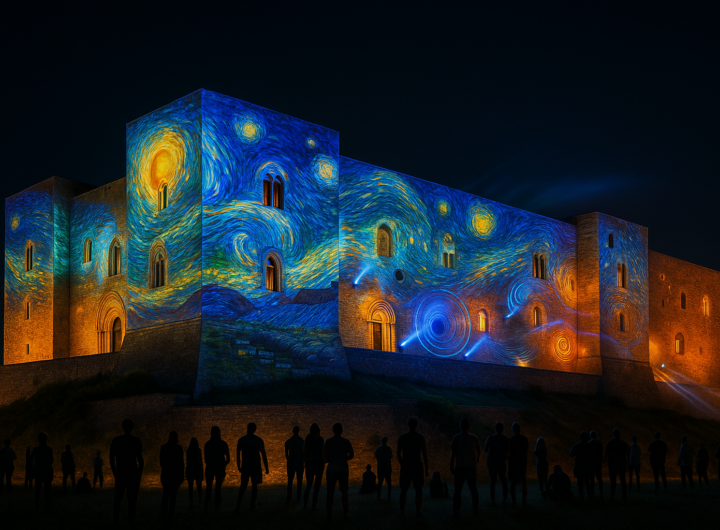Castelli e fortezze europee con videomapping e installazioni luminose: il Castello di Lagopesole estate 2026
