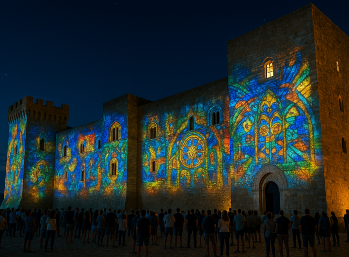 Castelli illuminati e borghi trasformati: il Castello di Lagopesole si accende con videomapping nell'estate 2026