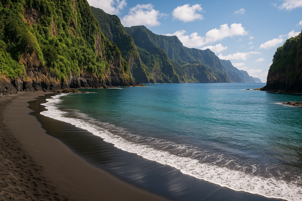 Seixal Beach di Madeira: la spiaggia vulcanica incorniciata da montagne lussureggianti