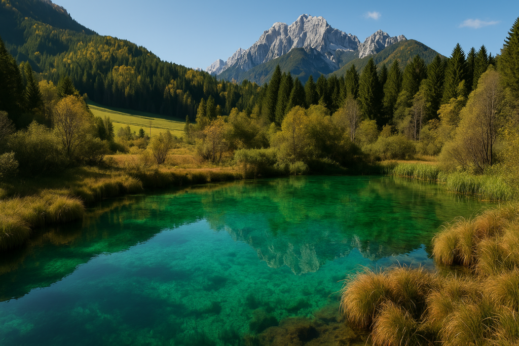 Zelenci, il lago smeraldo della Slovenia al confine del Triglav: la sorgente più affascinante delle Alpi Giulie