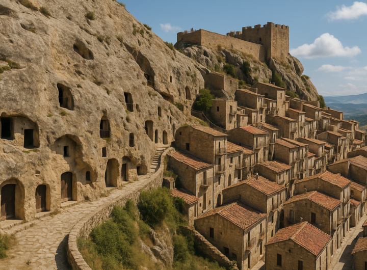 Sperlinga: il borgo siciliano scavato nella roccia dove il castello millenario racconta mille anni di storia