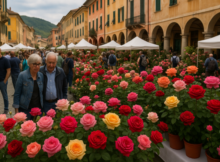 Festa delle Rose a Busalla: quando visitare