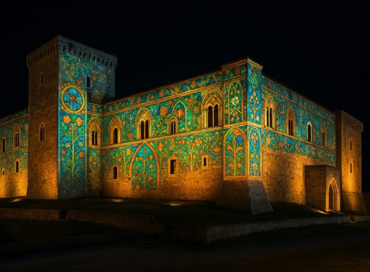 Il Castello di Lagopesole si trasforma in opera luminosa: videomapping e suoni per l'estate 2026