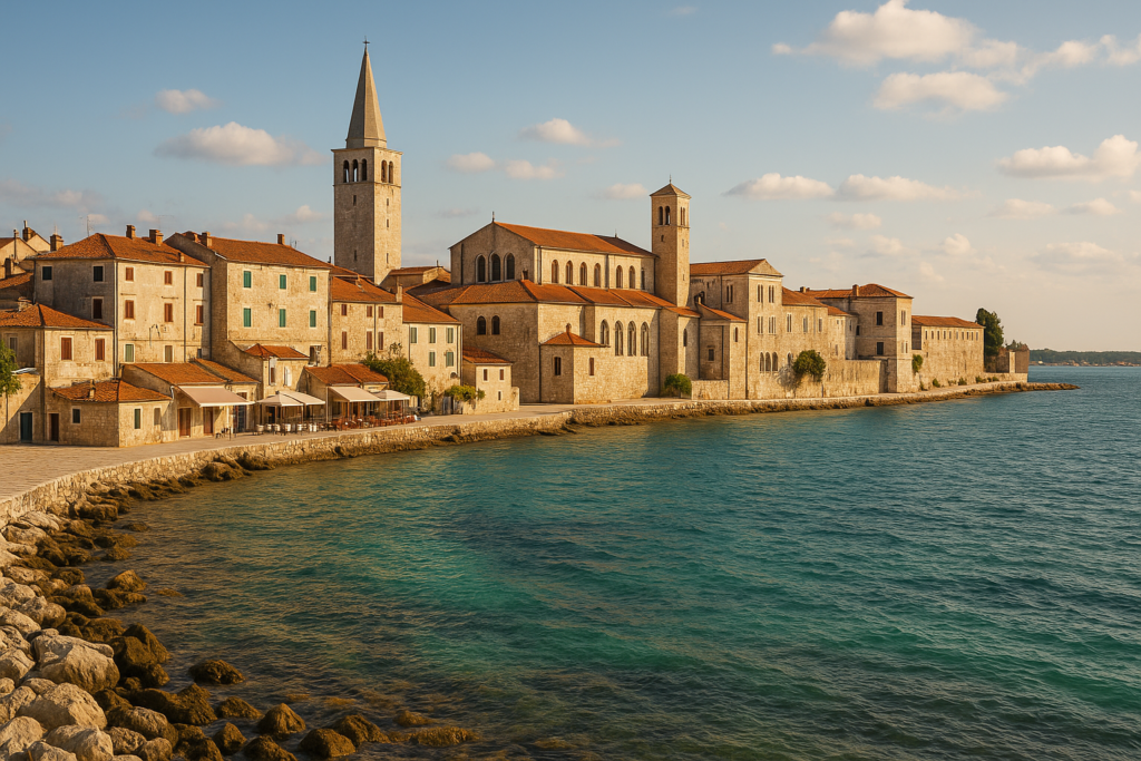 Poreč: la città adriatica dei mosaici e della storia millenaria a un'ora dall'Italia