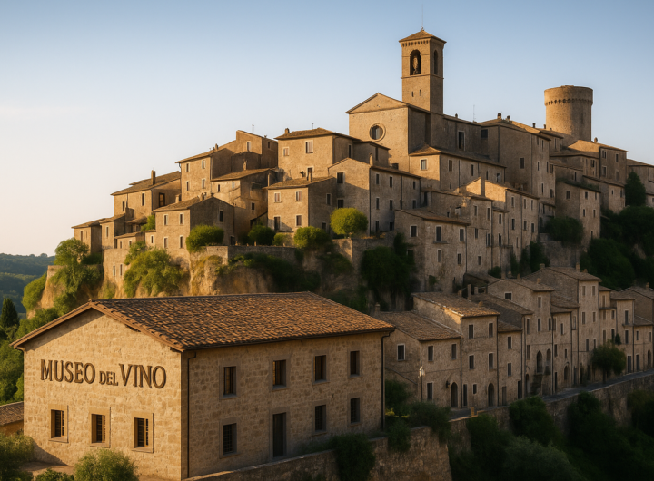 Castiglione in Teverina: il borgo del vino con il museo più grande d'Europa