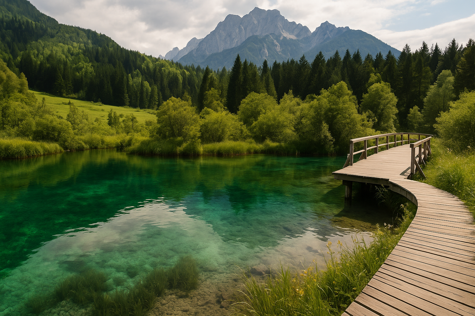 Zelenci in Slovenia: il lago smeraldo del Parco Nazionale del Triglav, definito 'il più bello d'Europa' (2)