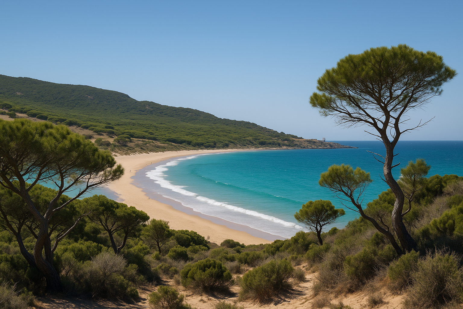 Playa Bolonia, la spiaggia selvaggia dell'Andalusia scolpita dal vento: sabbia bianca e dune monumentali (2)