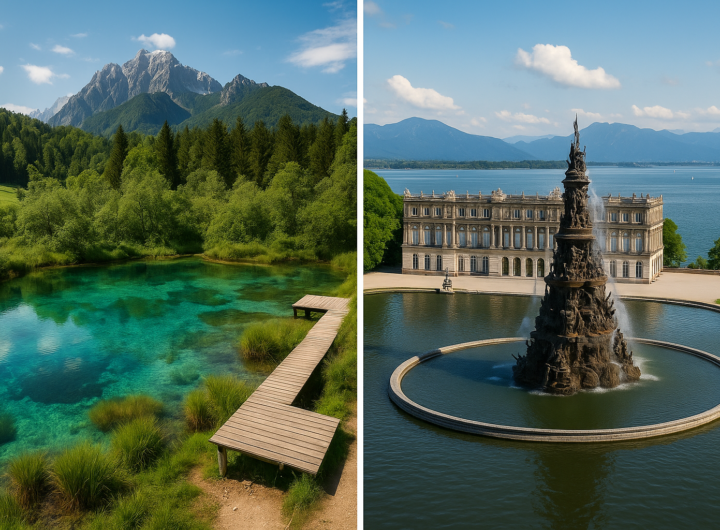 Laghi smeraldo d'Europa: Zelenci in Slovenia e Herrenchiemsee in Baviera, due gioielli nascosti