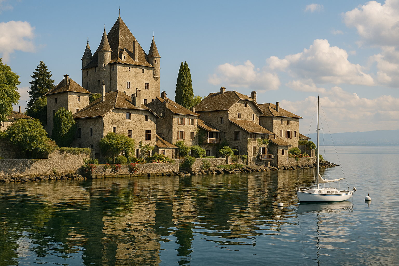 Yvoire: il borgo dei cinque sensi sul Lago Lemano, perla medievale francese (2)
