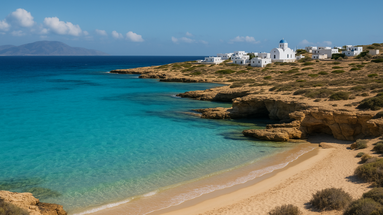 Isole greche oltre Santorini: Koufonissi e le Cicladi con mare caraibico e spiagge selvagge