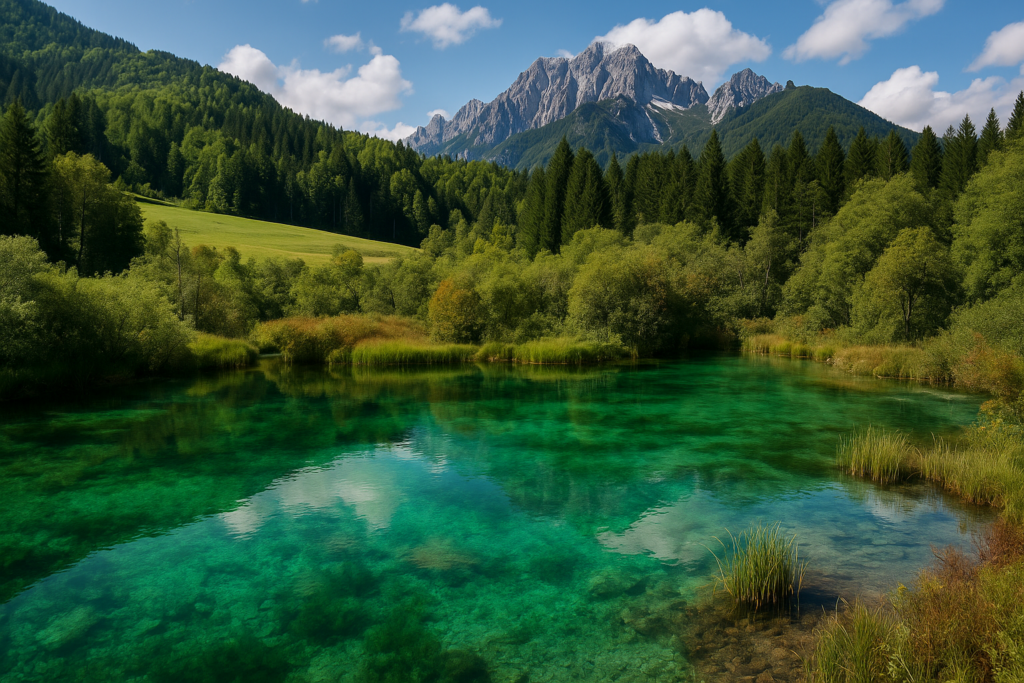 Zelenci in Slovenia: il lago smeraldo del Parco Nazionale del Triglav, definito 'il più bello d'Europa'
