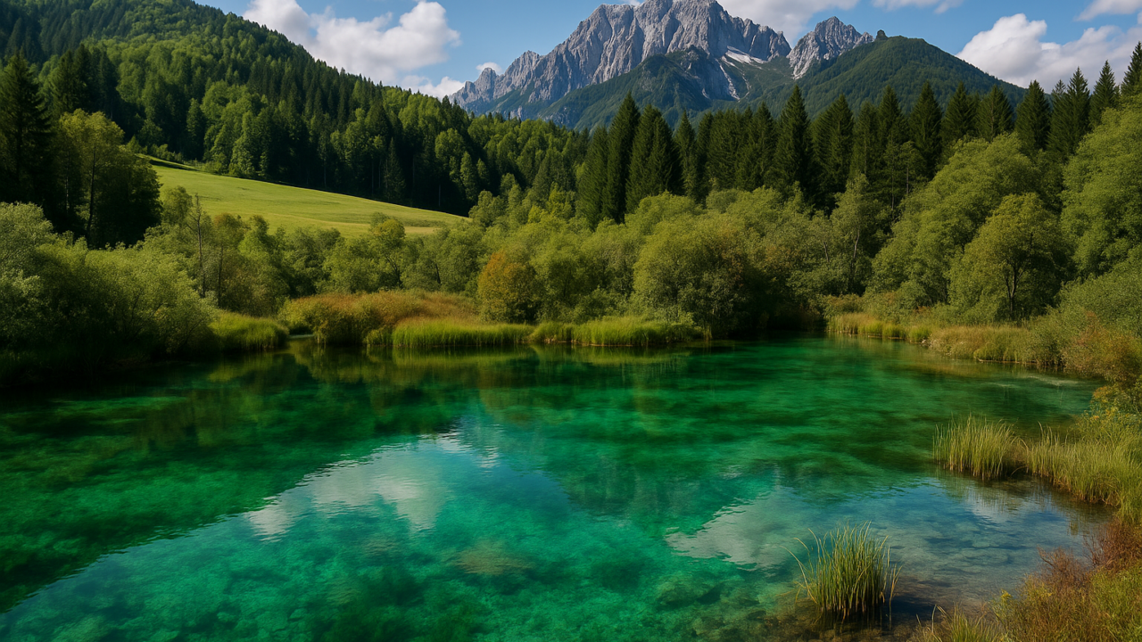 Zelenci in Slovenia: il lago smeraldo del Parco Nazionale del Triglav, definito 'il più bello d'Europa'