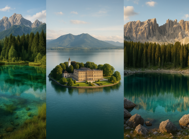 Laghi alpini e balcanici da scoprire: Zelenci (Slovenia), Herrenchiemsee (Germania) e Chiemsee