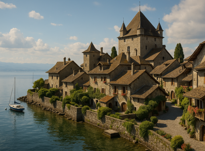Yvoire: il borgo dei cinque sensi sul Lago Lemano, perla medievale francese