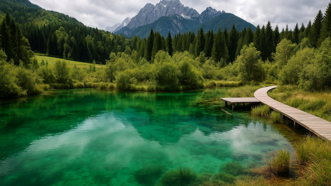 Zelenci in Slovenia: il lago smeraldo del Parco Nazionale del Triglav, definito 'il più bello d'Europa'