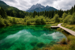 Zelenci in Slovenia: il lago smeraldo del Parco Nazionale del Triglav, definito 'il più bello d'Europa'