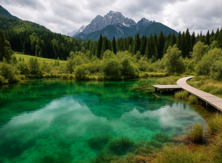 Zelenci in Slovenia: il lago smeraldo del Parco Nazionale del Triglav, definito 'il più bello d'Europa'