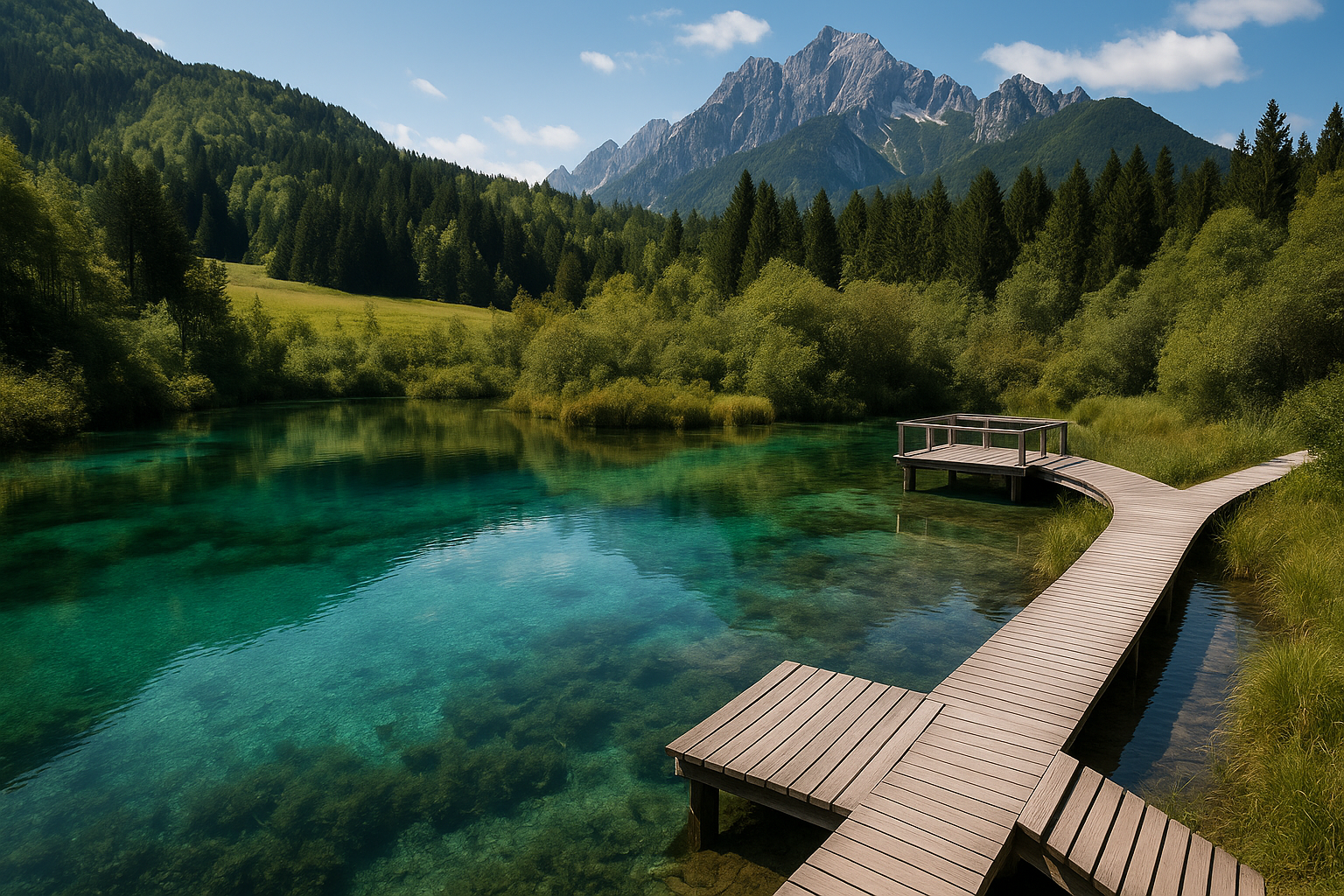 Zelenci in Slovenia: il lago smeraldo del Parco Nazionale del Triglav, definito 'il più bello d'Europa' (2)