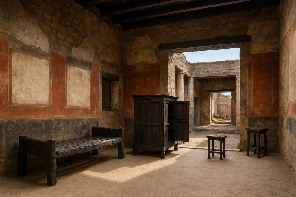 Ercolano riapre la Casa del Mobilio Carbonizzato: il restauro che riporta alla luce la vita romana