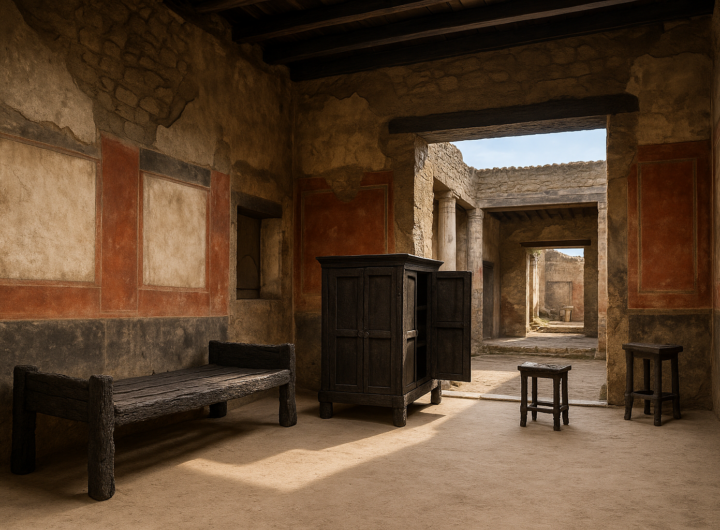 Ercolano riapre la Casa del Mobilio Carbonizzato: il restauro che riporta alla luce la vita romana