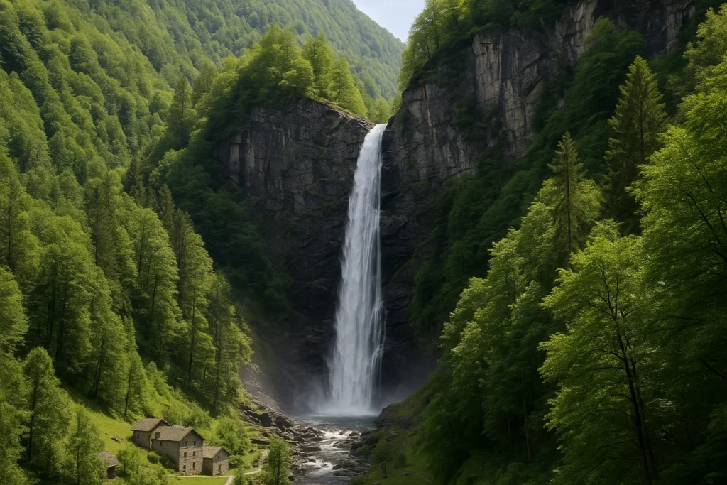 Cascata della Froda: il salto di 100 metri nascosto nella Val Verzasca svizzera