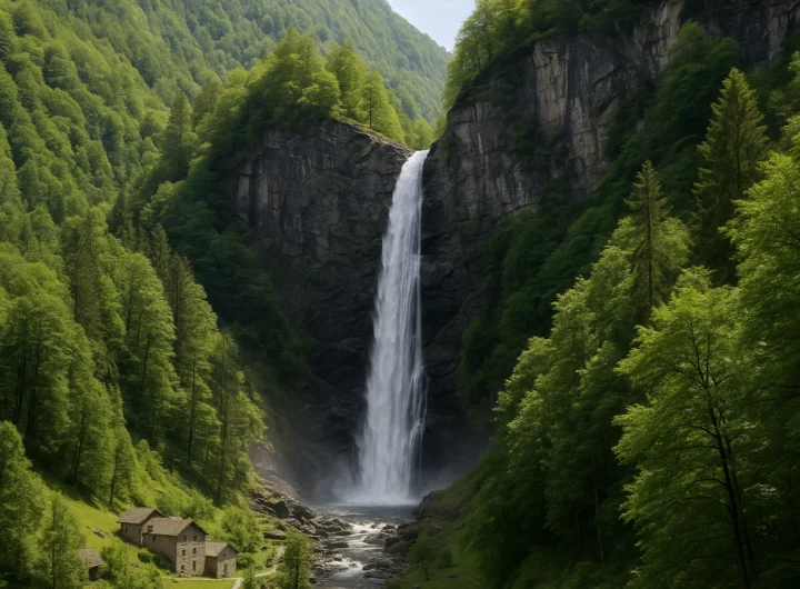 Cascata della Froda: il salto di 100 metri nascosto nella Val Verzasca svizzera