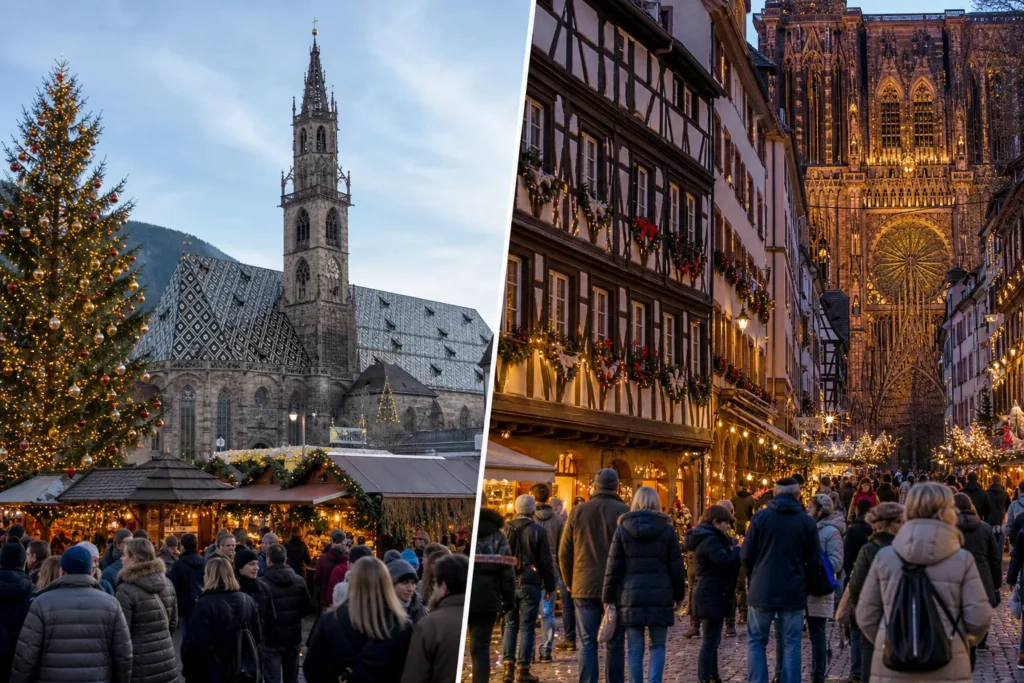 Mercatini di Natale Bolzano e Strasburgo, le capitali europee dell'Avvento