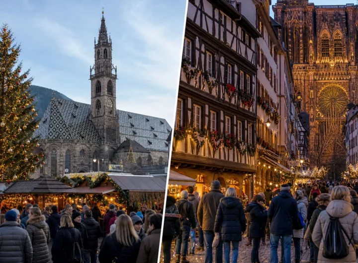 Mercatini di Natale Bolzano e Strasburgo, le capitali europee dell'Avvento