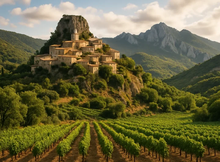 La Roque-Alric: il borgo francese dove il silenzio totale regala emozioni intense