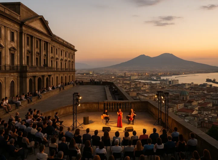Real Albergo dei Poveri: la terrazza di Napoli riapre tra teatro, musica e viste sulla città