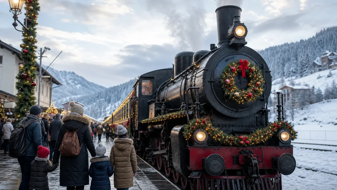 Treni di Natale 2026: i viaggi più emozionanti tra borghi innevati e mercatini alpini