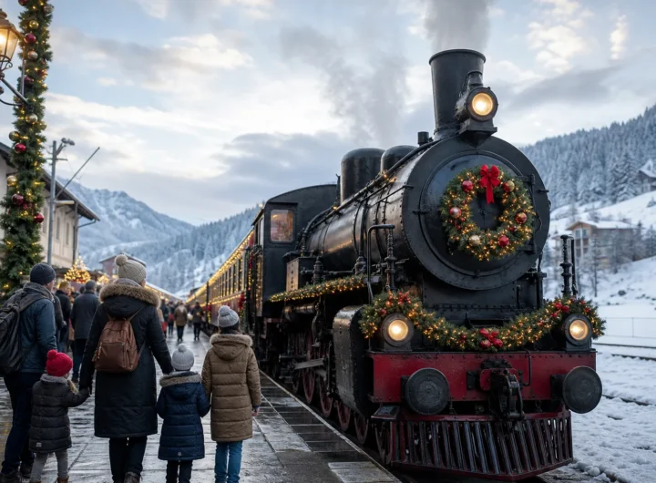 Treni di Natale 2026: i viaggi più emozionanti tra borghi innevati e mercatini alpini