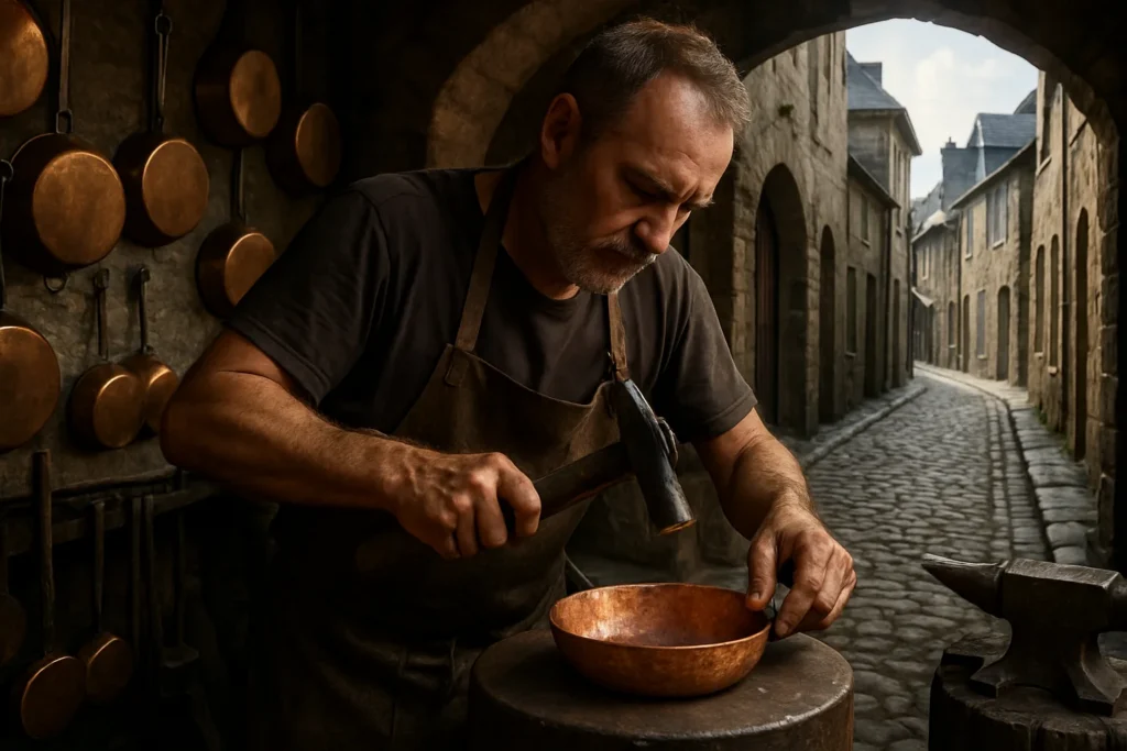 Villedieu-les-Poêles: il borgo francese dove il rame risuona da 800 anni