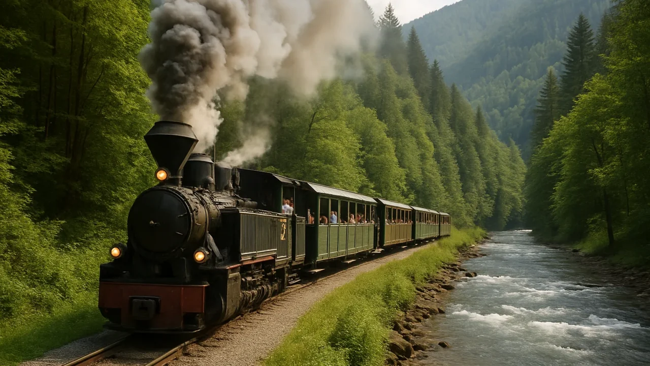 Il treno a vapore Mocănița di Vișeu de Sus: 21 km nella selvaggia Valle del Vaser