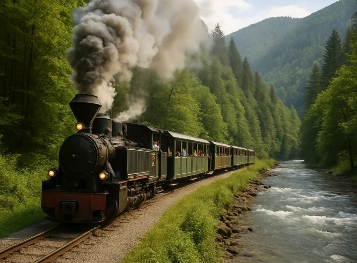 Il treno a vapore Mocănița di Vișeu de Sus: 21 km nella selvaggia Valle del Vaser