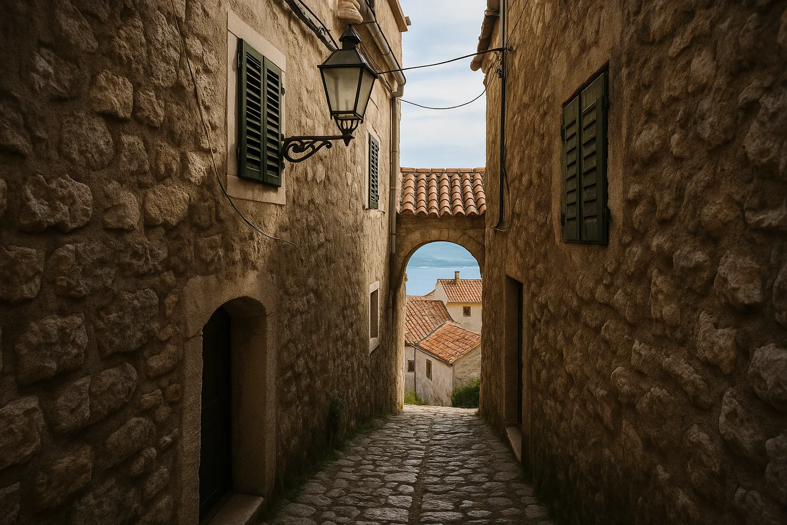 Vrbnik: il borgo croato su una scogliera dove una strada misura 40 centimetri (2)