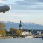 Friedrichshafen: la città degli Zeppelin sul Lago di Costanza con le Alpi all'orizzonte
