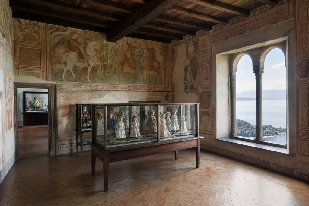Rocca di Angera sul Lago Maggiore: la fortezza con museo di bambole e affreschi medievali