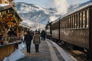 Il treno dei mercatini torna in Abruzzo e regala un viaggio da fiaba in inverno