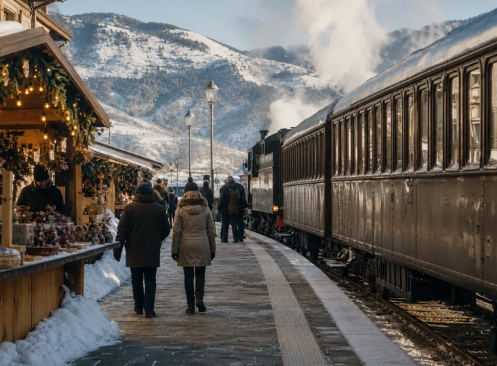 Il treno dei mercatini torna in Abruzzo e regala un viaggio da fiaba in inverno