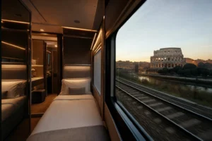 Il nuovo treno-hotel notturno europeo Nox Mobility arriva in Italia nel 2027: Roma tra le destinazioni
