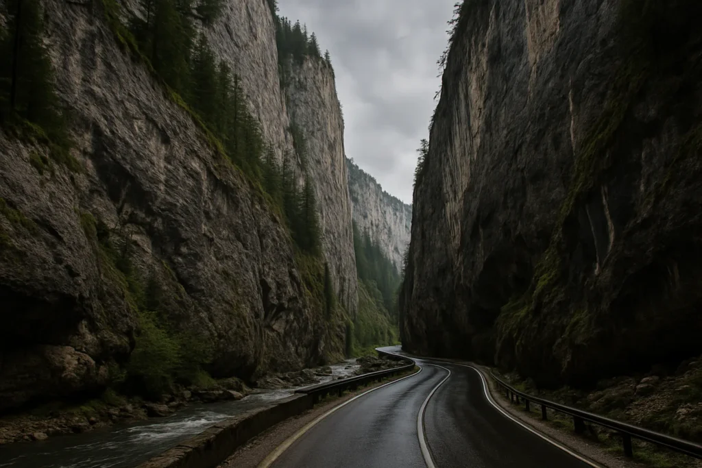 Gole di Bicaz: il canyon spettacolare che divide i Carpazi Orientali rumeni