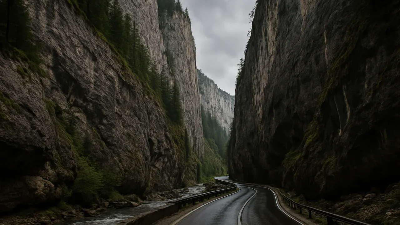 Gole di Bicaz: il canyon spettacolare che divide i Carpazi Orientali rumeni