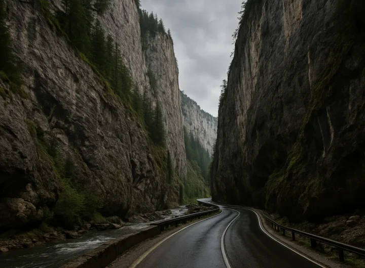 Gole di Bicaz: il canyon spettacolare che divide i Carpazi Orientali rumeni