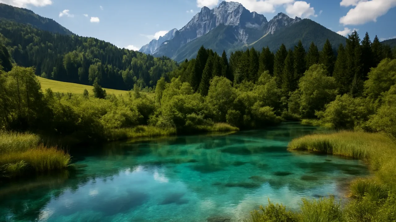 Zelenci in Slovenia: il lago smeraldo dove l'acqua cristallina incontra la fauna alpina rara